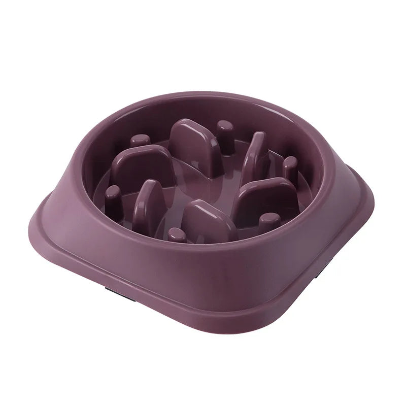 Elevate Your Dog's Dining Experience with Our Colorful Anti-Choking Slow Feeder Bowl - Promotes Healthy Eating & Digestion!
