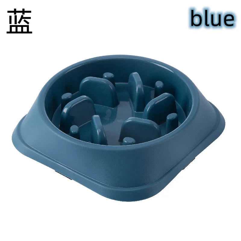 Elevate Your Dog's Dining Experience with Our Colorful Anti-Choking Slow Feeder Bowl - Promotes Healthy Eating & Digestion!