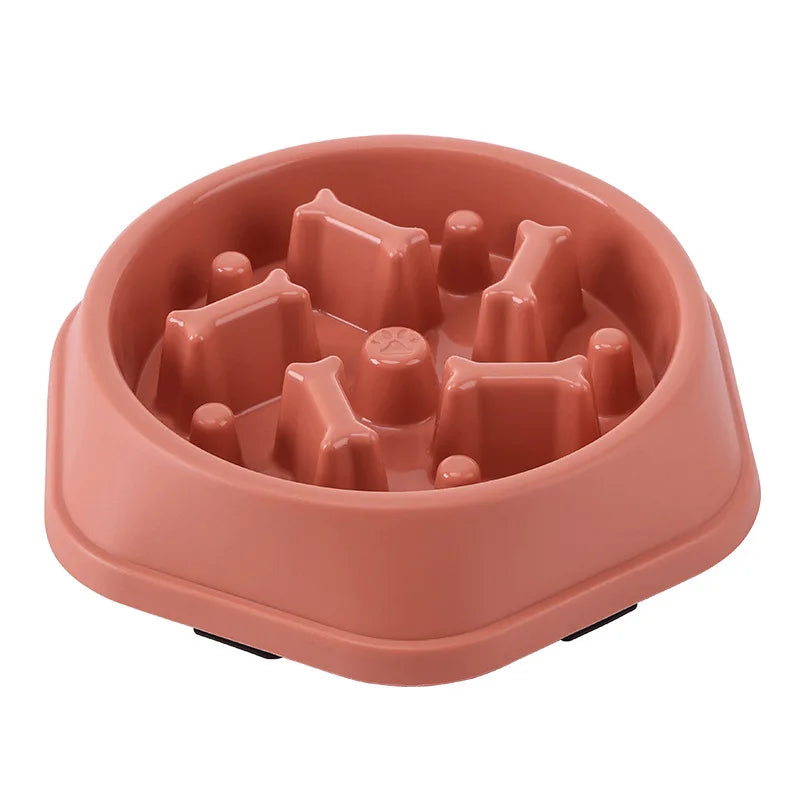 Elevate Your Dog's Dining Experience with Our Colorful Anti-Choking Slow Feeder Bowl - Promotes Healthy Eating & Digestion!