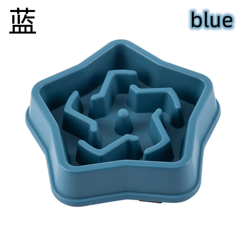 Elevate Your Dog's Dining Experience with Our Colorful Anti-Choking Slow Feeder Bowl - Promotes Healthy Eating & Digestion!