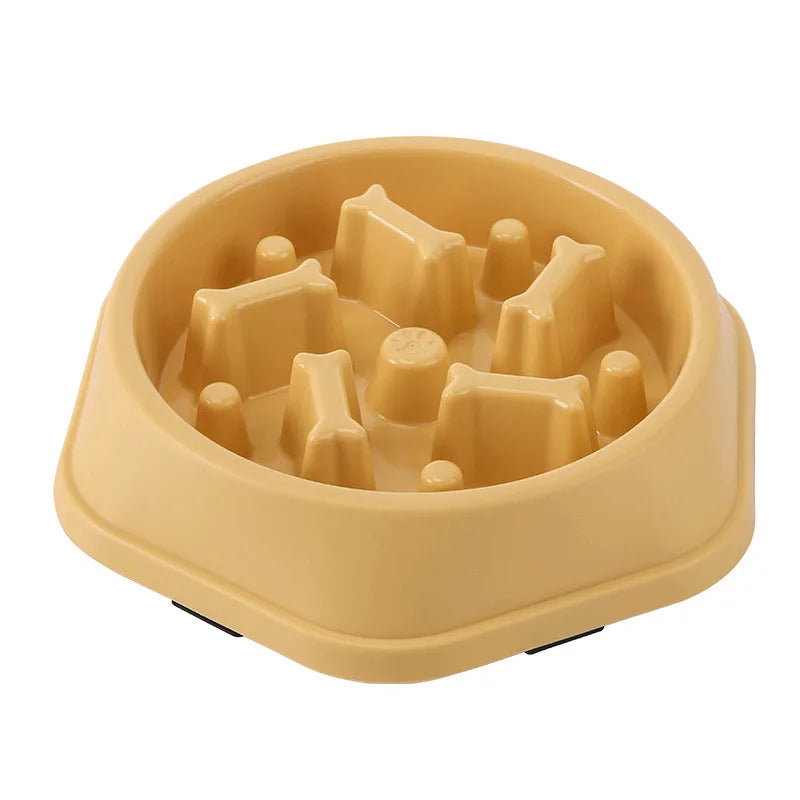 Elevate Your Dog's Dining Experience with Our Colorful Anti-Choking Slow Feeder Bowl - Promotes Healthy Eating & Digestion!
