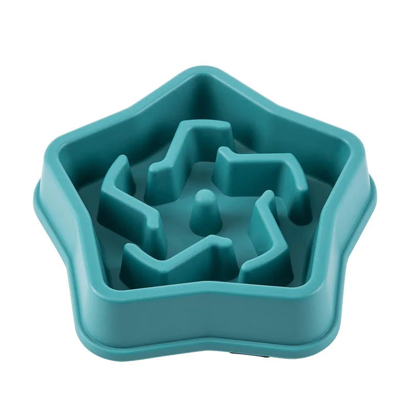 Elevate Your Dog's Dining Experience with Our Colorful Anti-Choking Slow Feeder Bowl - Promotes Healthy Eating & Digestion!